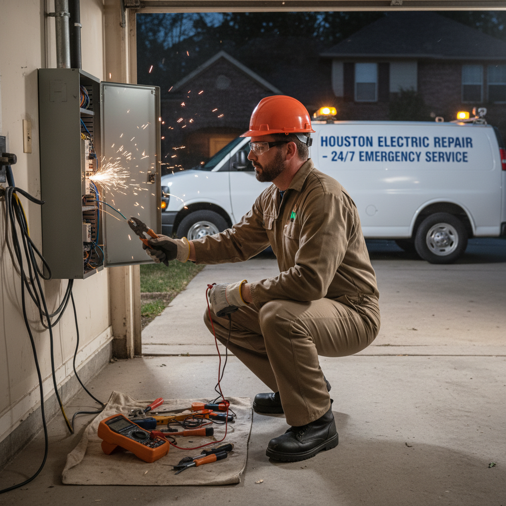 24/7 Electrical Emergency Repairs - Tell Projects Spring TX