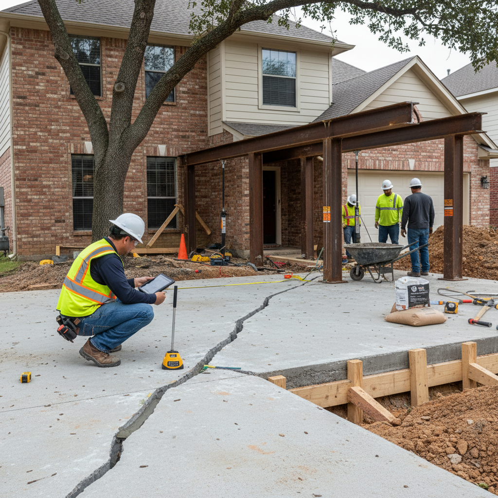 Structural Emergency Repairs - Tell Projects Spring TX