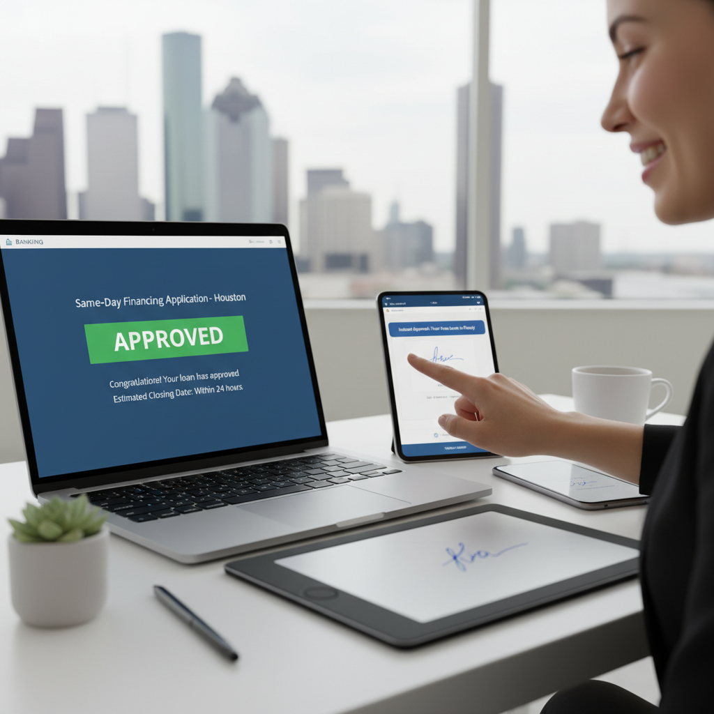 Same-Day Financing Approval - Tell Projects Spring TX