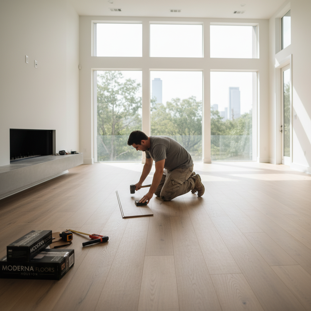 Professional Flooring Installation Spring TX - Tell Projects